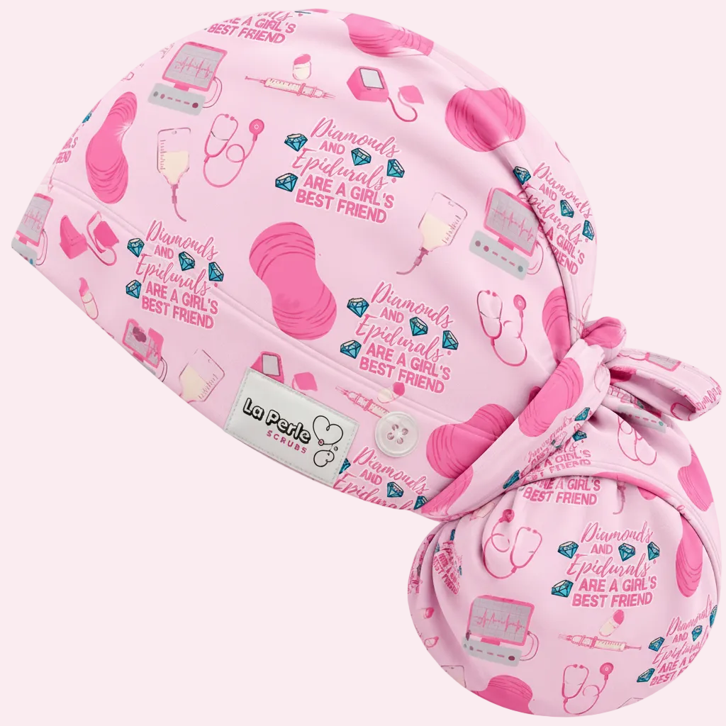 Ponytail Cap - Diamonds & Epidurals