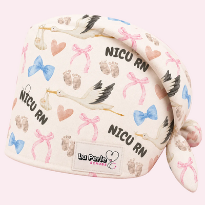 Classic Cap - NICU Stork Feet Moon