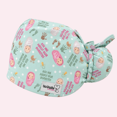Bun Cap - Baby Burrito Green